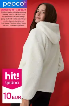 Pregled letka Katalog trgovine Pepco vrijedi od 03.11.2025