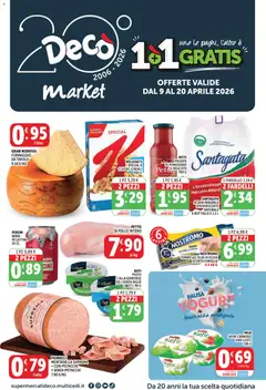 Anteprima dell'opuscolo Decò volantino Market Lazio dal negozio Decò valido da 09/04/2026