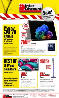 Vorschau des Merkblatts Aktionen vom Shop Interdiscount gültig von 12.01.2026 bis 25.01.2026