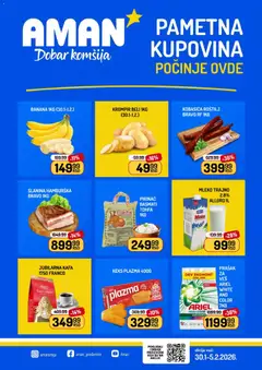 Pregled Aman kataloga - važi od 30.01.2026