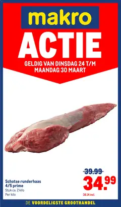 Voorbeeld van Makro folder - Versdeals van winkel Makro geldig vanaf 24-03-2026