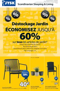 Prévisualisation de Catalogue du magasin Jysk formulaire valide 22/07/2025