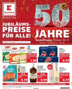 Vorschau von dem Prospekt des Geschäftes Kaufland, gültig ab dem 17.09.2025