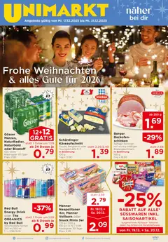 Vorschau der Angebote: Unimarkt Ost gültig ab 17.12.2025