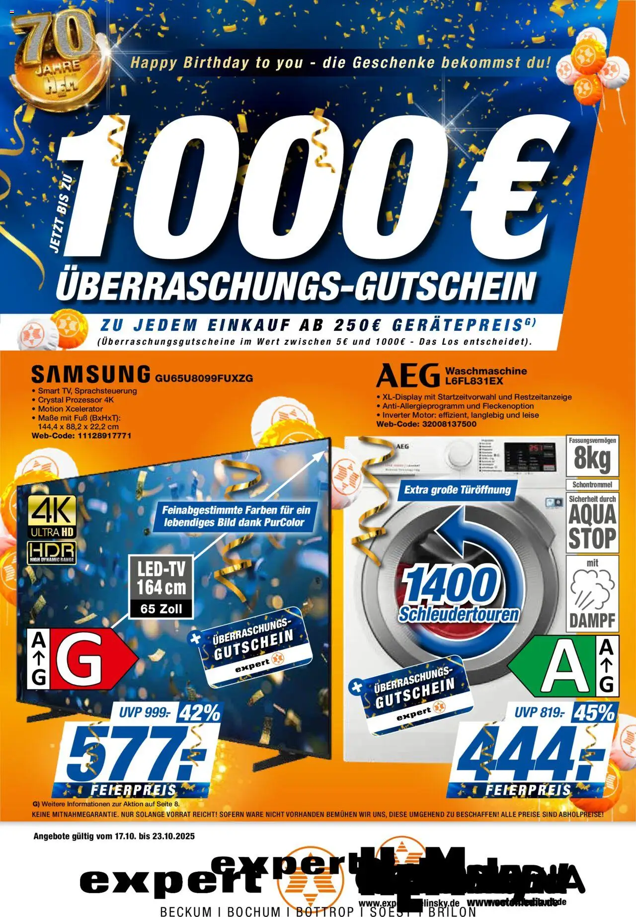 Expert Prospekt (vom 17.10.2025 - 23.10.2025)
