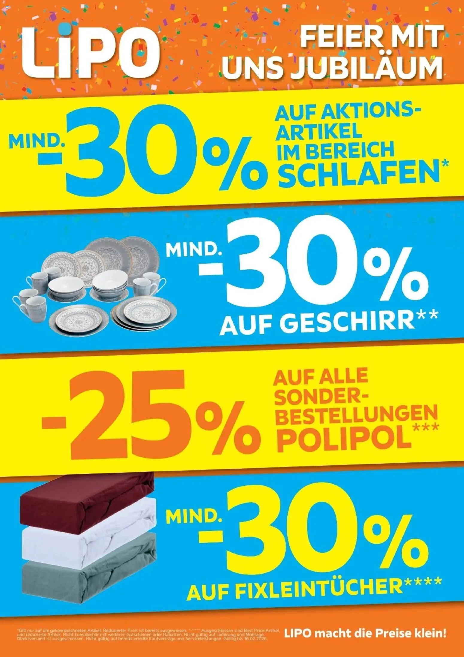 Vorschau des Merkblatts Aktionen vom Shop Lipo gültig von 03.02.2026 bis 16.02.2026