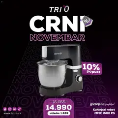 Pregled Tri O kataloga - važi od 01.11.2025 | Strana: 9