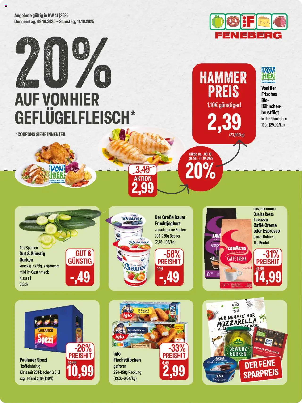 Feneberg Angebote (vom 09.10.2025 - 11.10.2025)