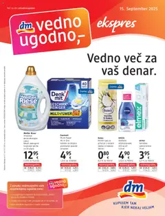 Predogled kataloga iz trgovine DM Drogerie Markt veljaven od 15.09.2025