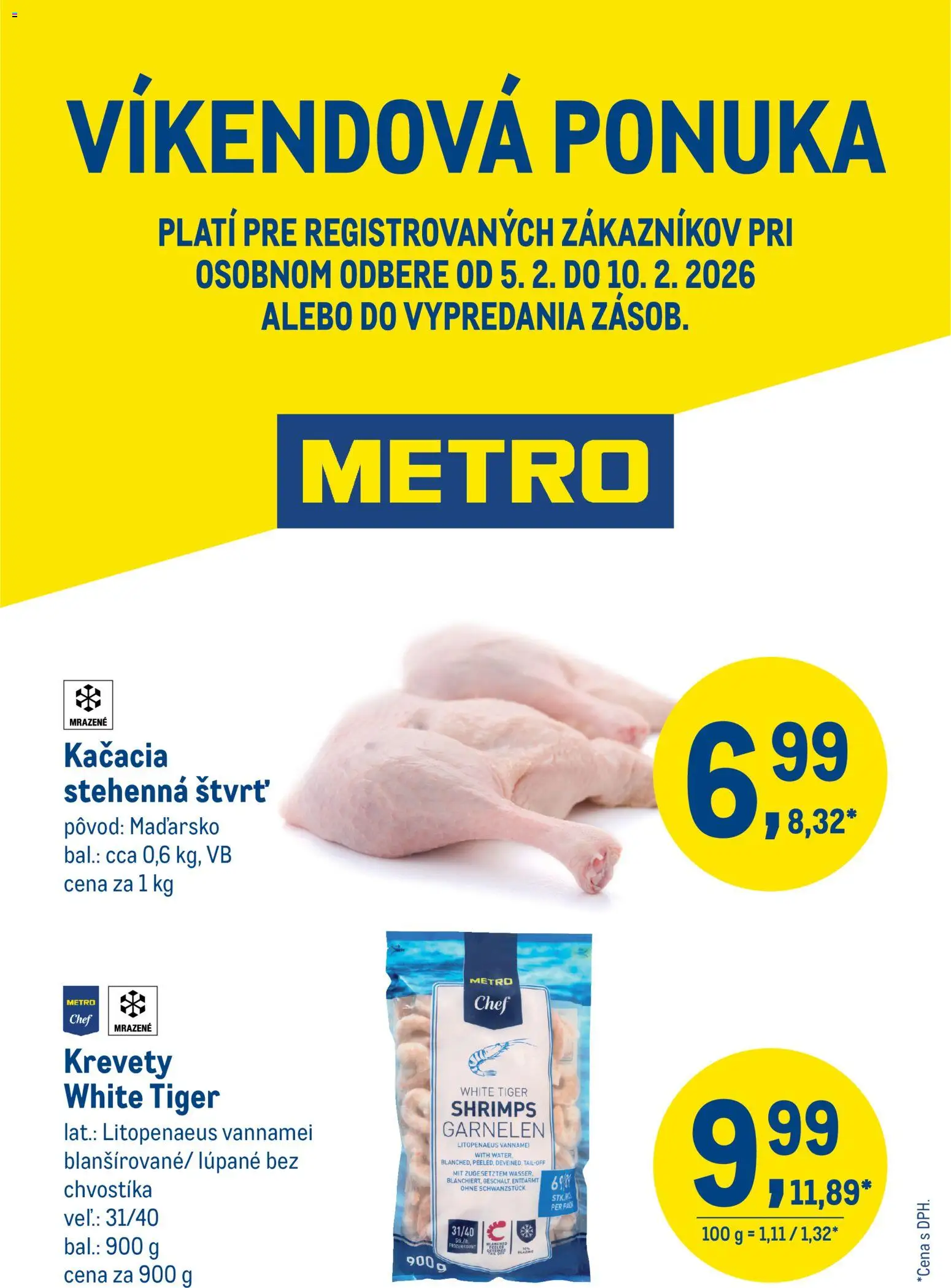 Náhľad Metro letáku platného od 05.02.2026