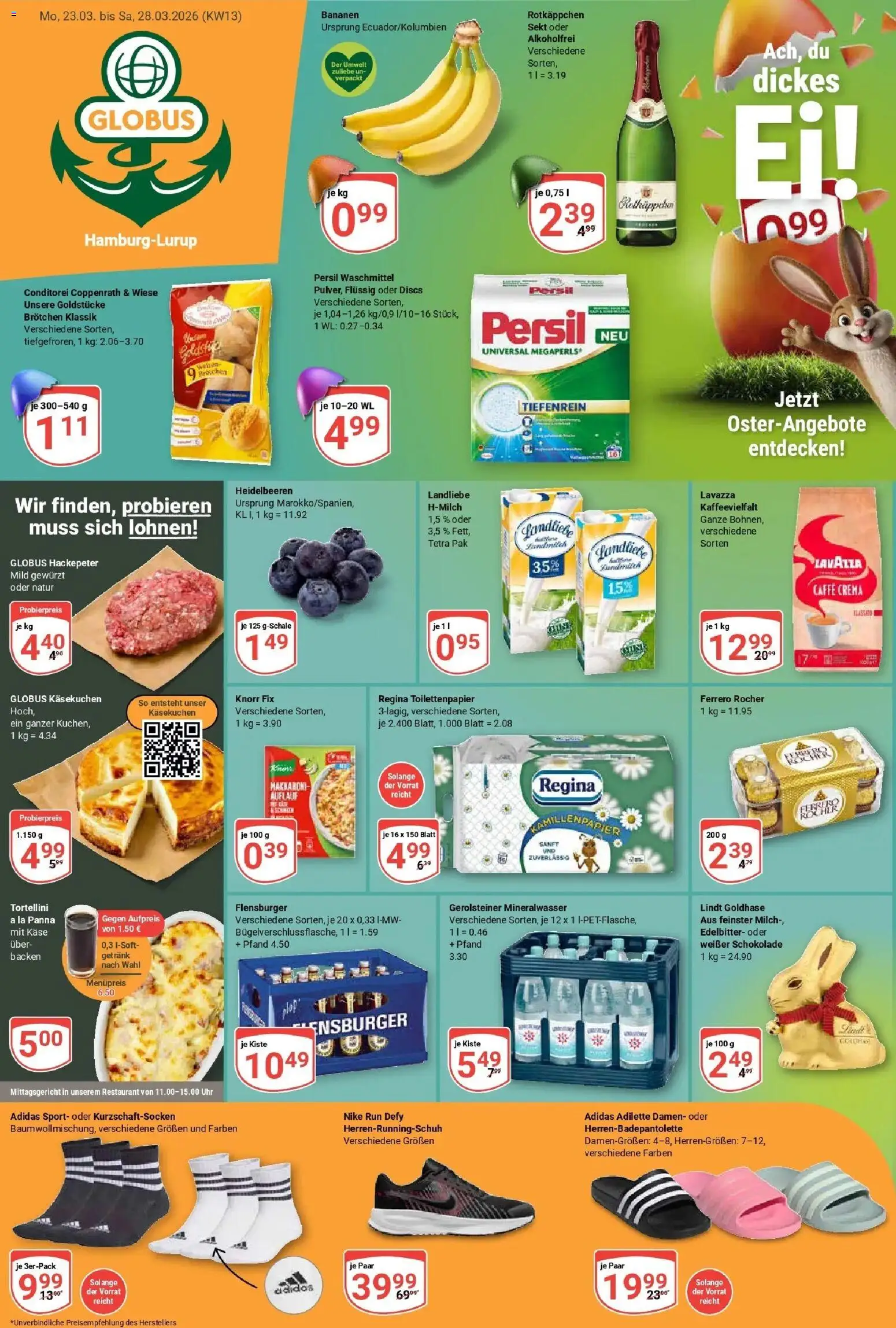 Vorschau von dem Prospekt des Geschäftes Globus, gültig ab dem 23.03.2026