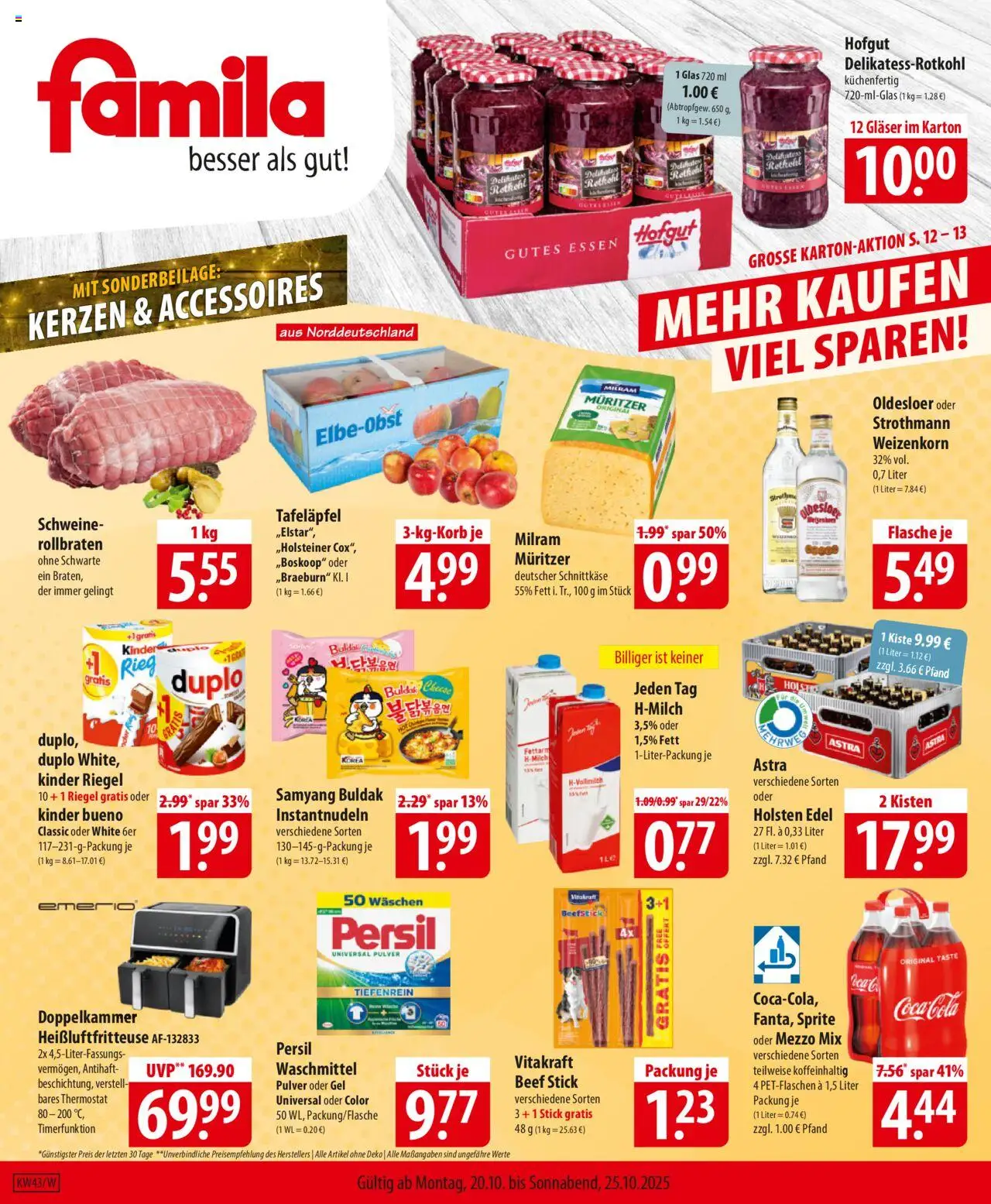 Famila Prospekt (vom 20.10.2025 - 25.10.2025)