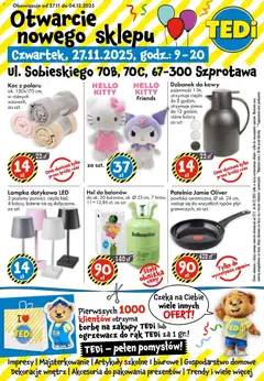 Pogląd gazetki "Szprotawa" ze sklepu TEDi ważnej od 27.11.2025