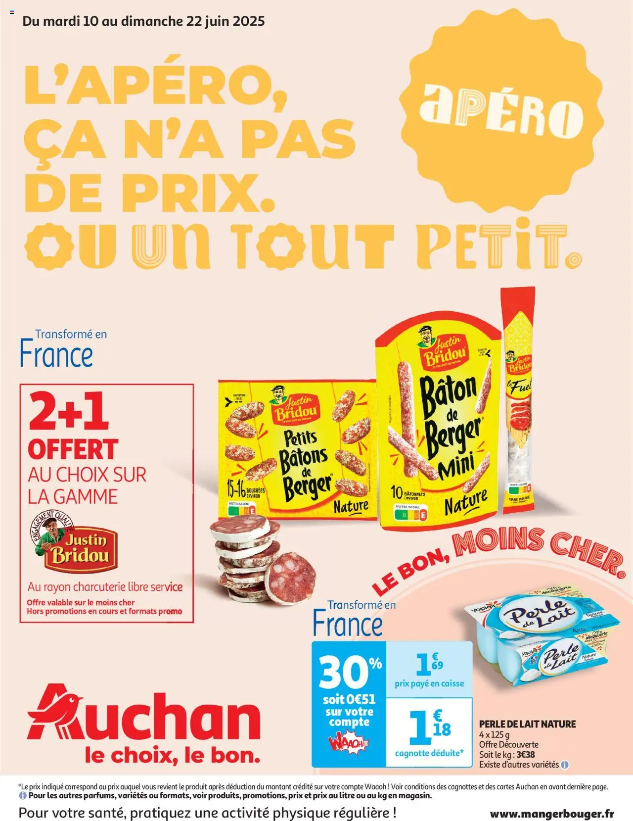 Prospectus de la boutique Auchan valable du 10/06/2025 - Page numéro 1
