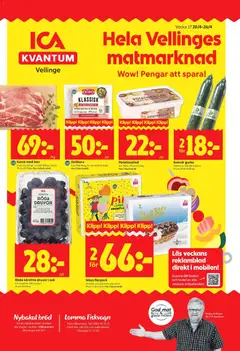 Förhandsgranska reklamblad Vellinge från butik ICA Kvantum gäller från 20/04/2026