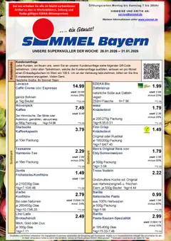 Vorschau von dem Prospekt des Geschäftes Simmel, gültig ab dem 26.01.2026