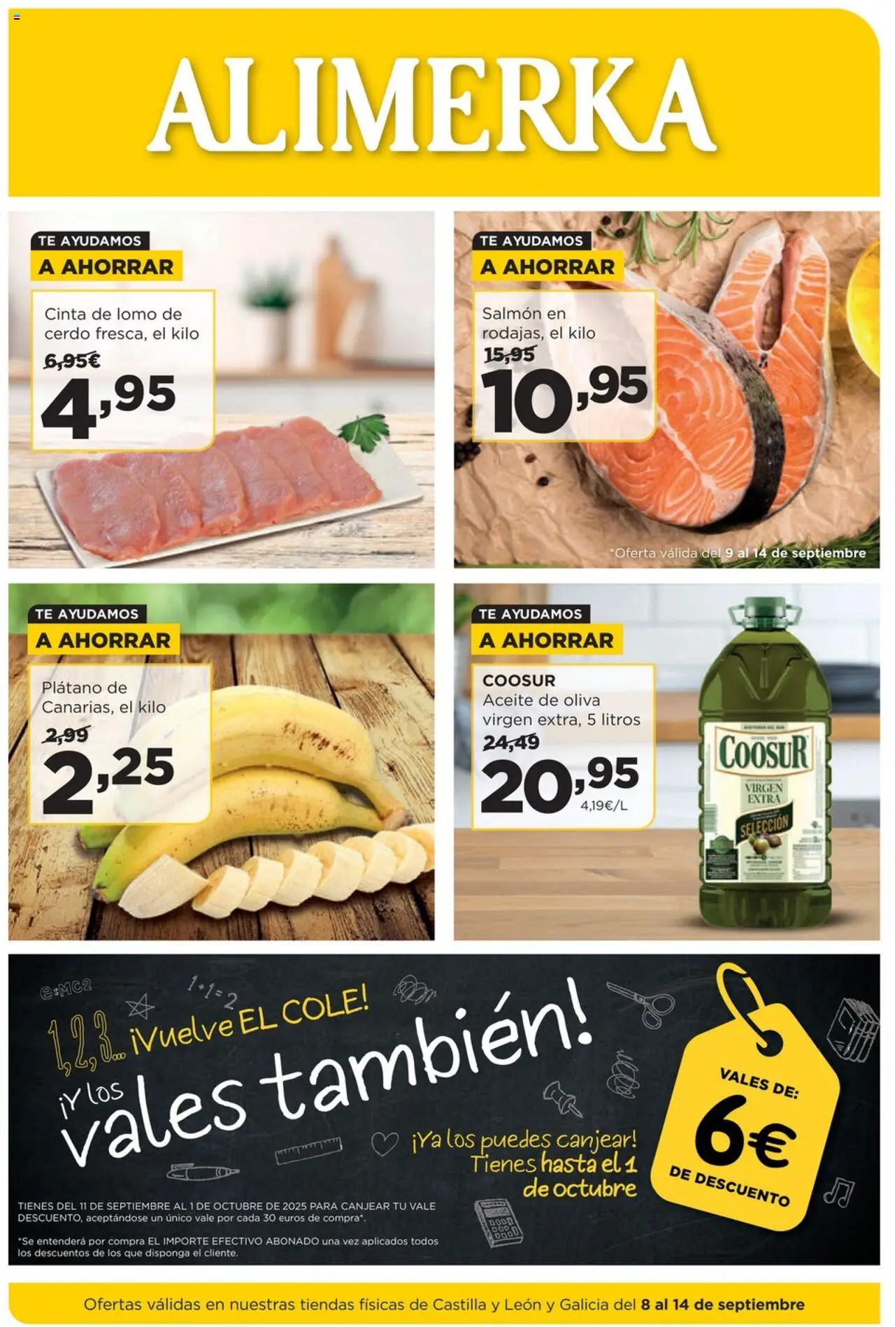 Alimerka Ofertas Castilla y León >> 08/09 - 14/09/2025 (catálogo)