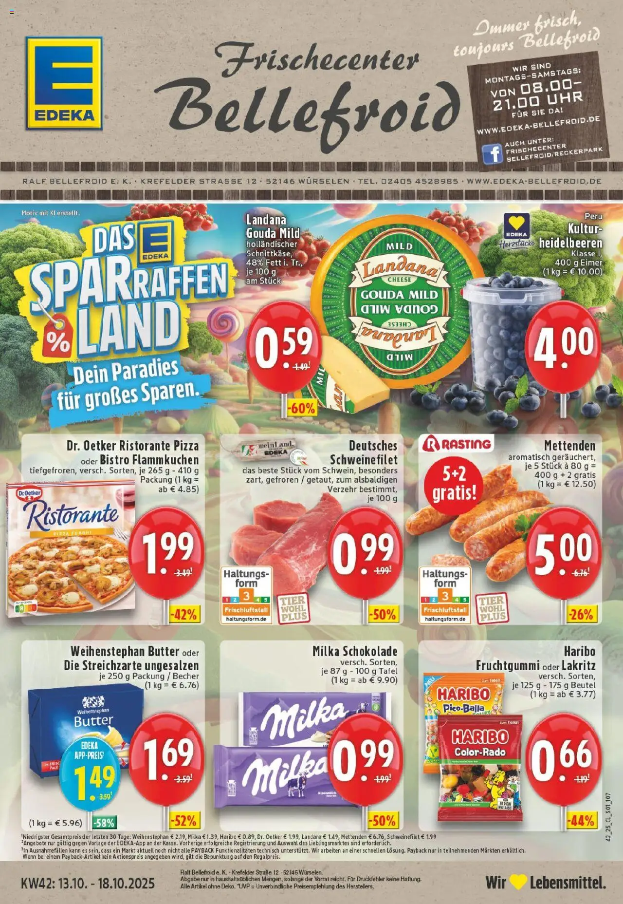 EDEKA Prospekt ab 13.10.2025 - Prospekt Würselen Online
