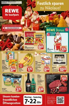 Vorschau von dem Prospekt des Geschäftes Rewe, gültig ab dem 01.12.2025