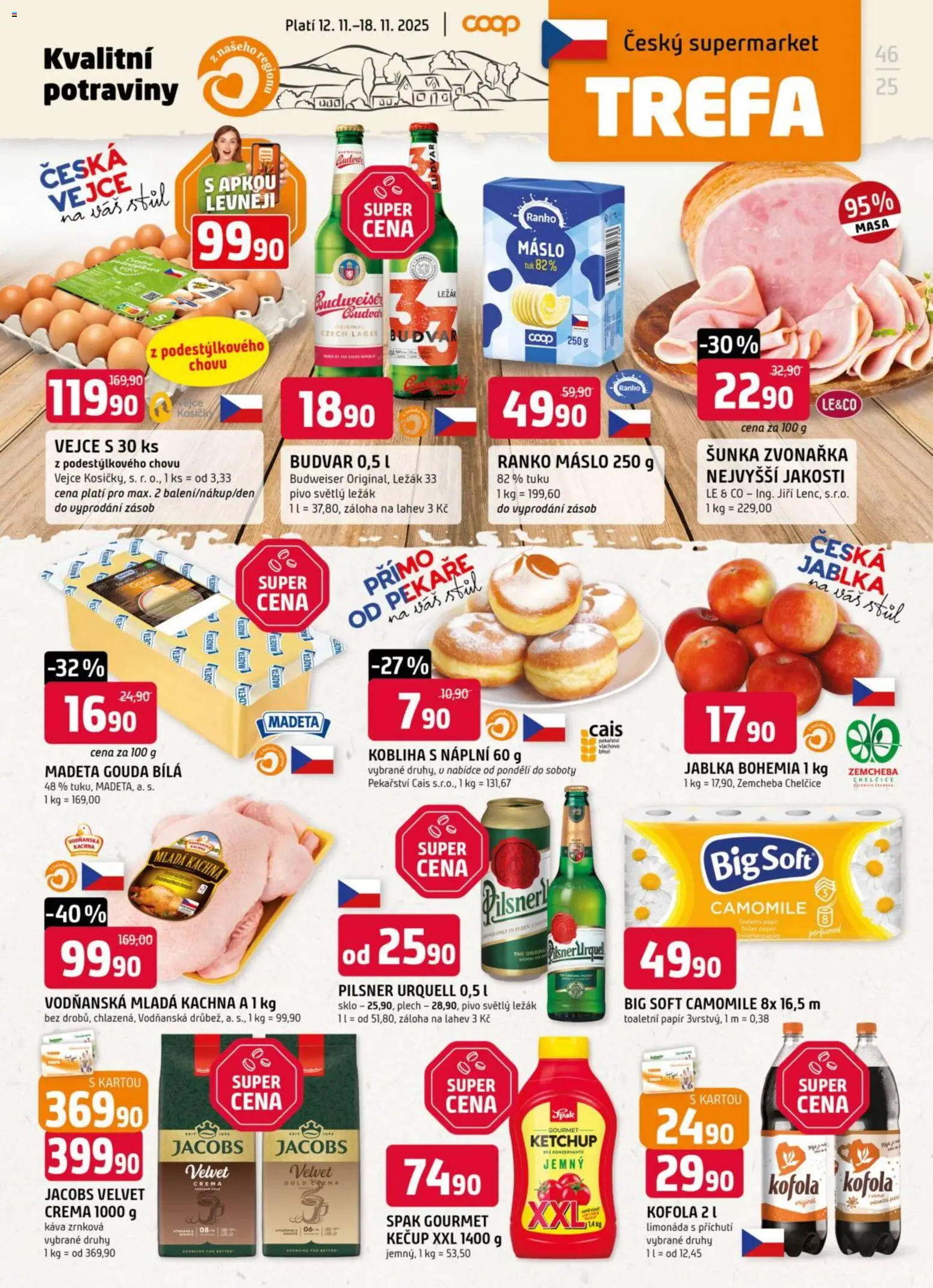 Náhled nabídky: Trefa Leták platný od 12.11.2025