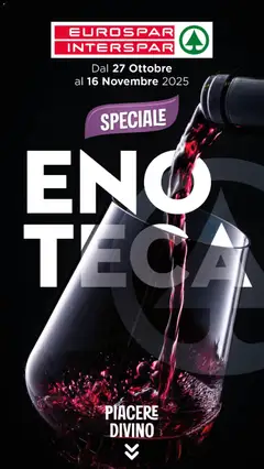 Anteprima dell'opuscolo Volantino Enoteca dal negozio Interspar valido da 27/10/2025