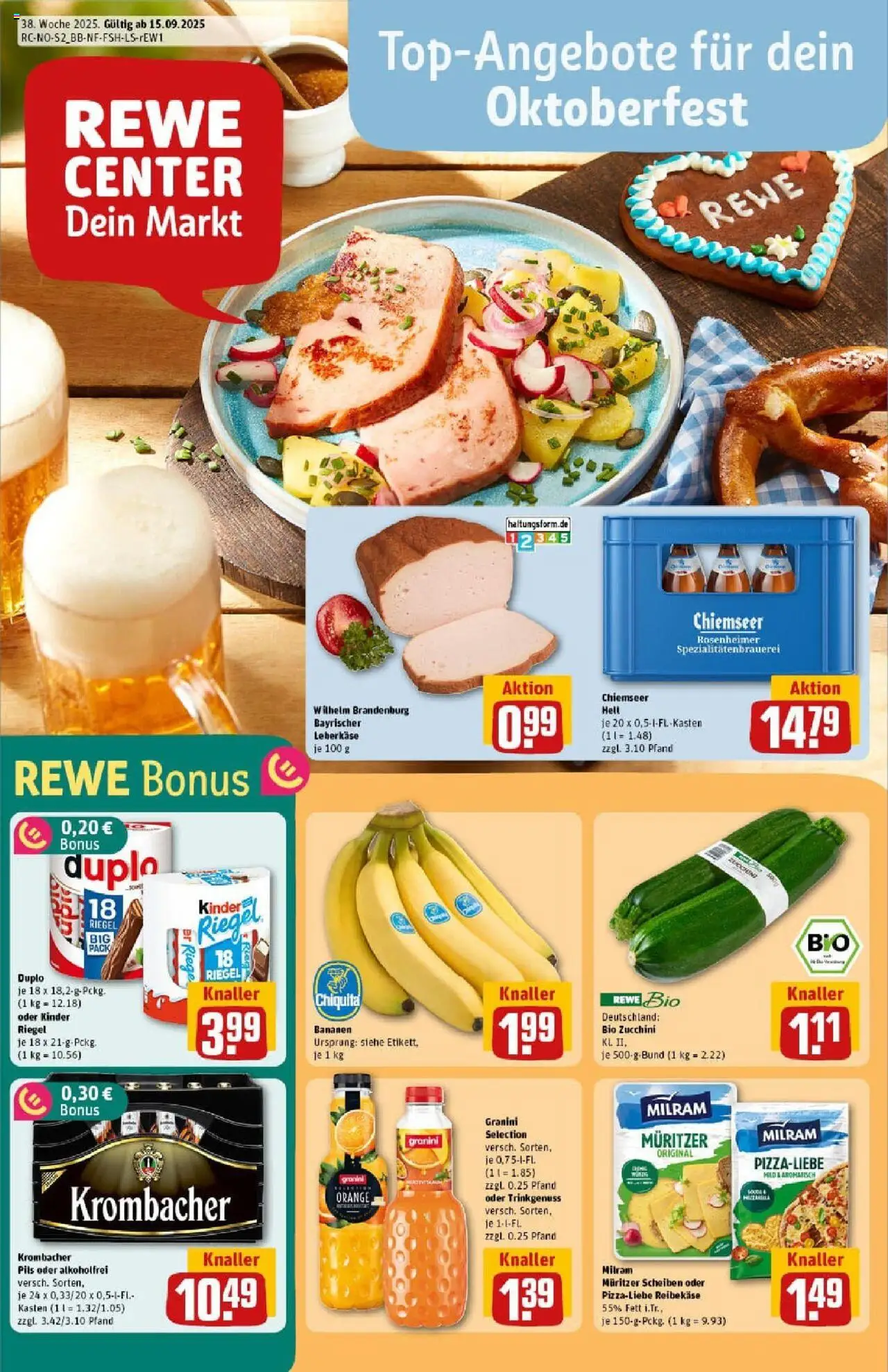 REWE Prospekt ab 14.09.2025 nächste Woche - Prospekt Schenefeld	