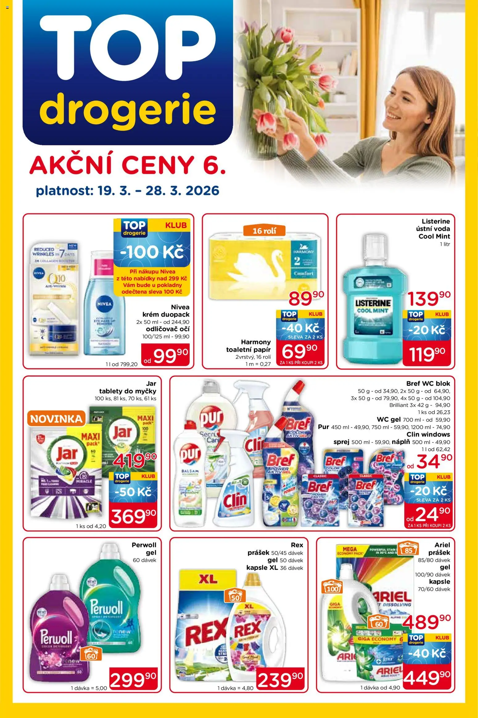 Náhled nabídky: Top drogerie Top drogerie leták platný od 19.03.2026