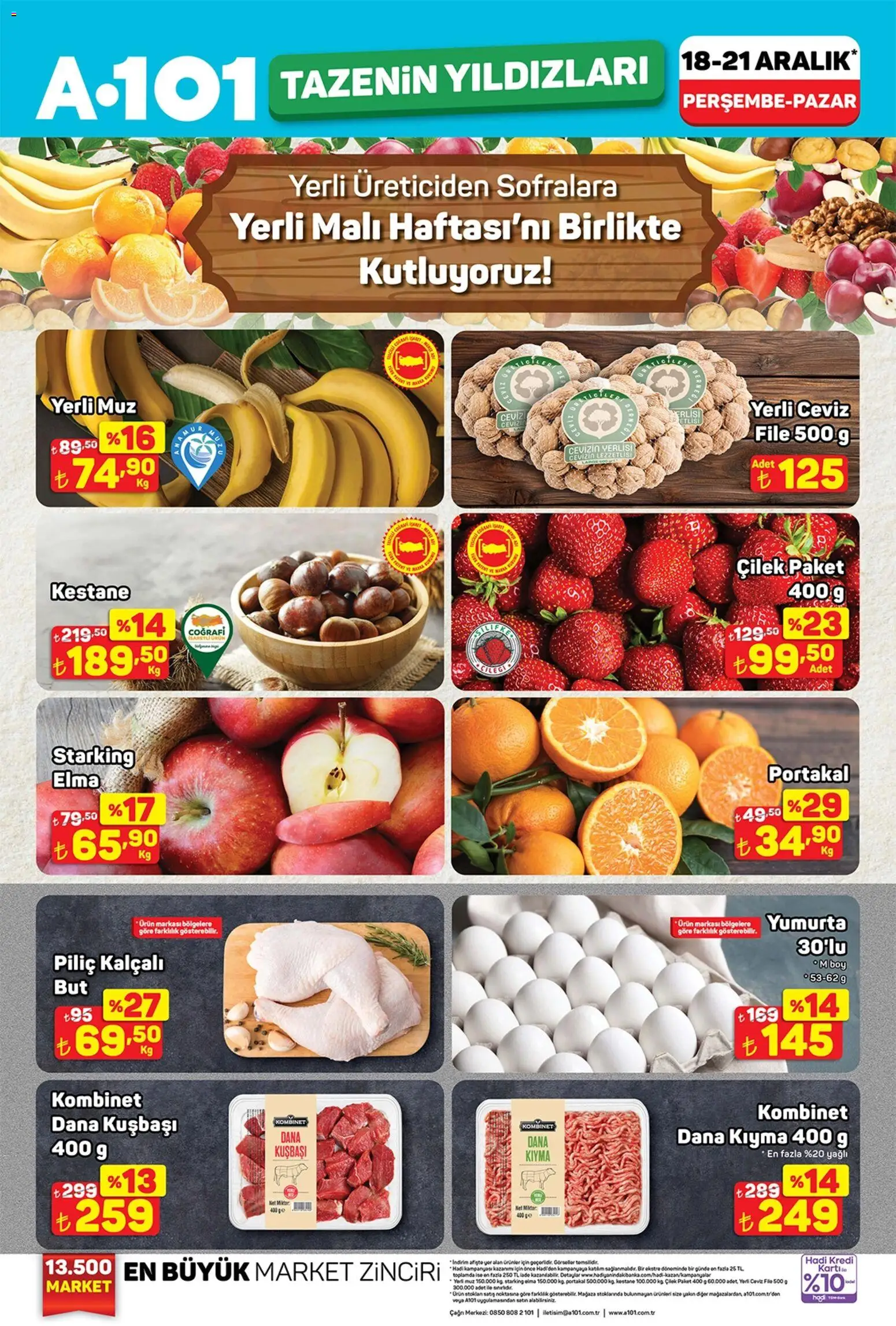 A101 Tazenin Yıldızları 18.12.2025 - Broşürünün önizlemesi