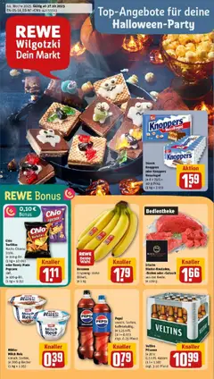 Vorschau von dem Prospekt des Geschäftes Rewe, gültig ab dem 26.10.2025