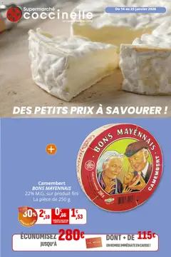 Prévisualisation de Catalogue du magasin Coccinelle formulaire valide 14/01/2026