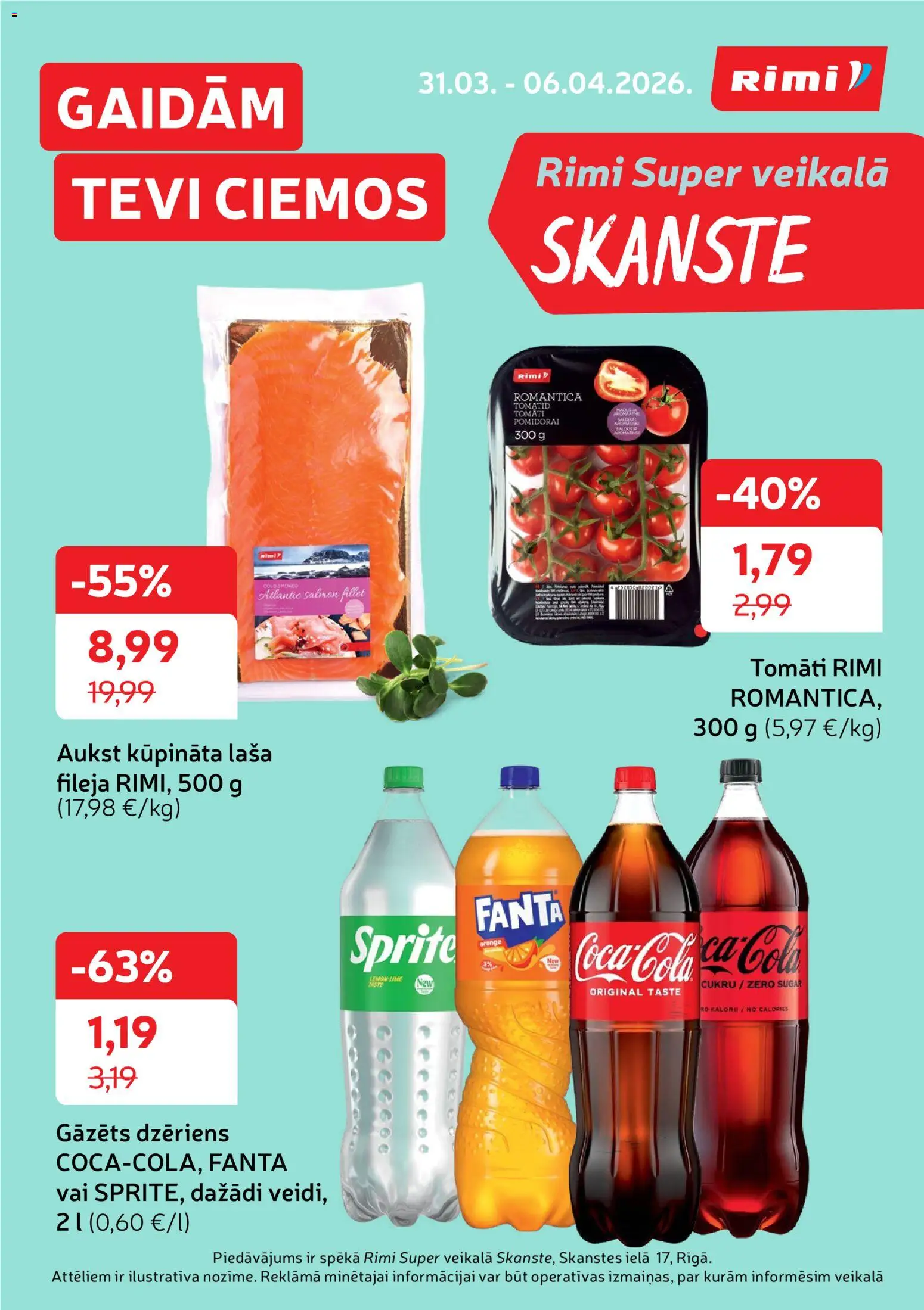 Skatīt Rimi akciju bukletu, derīgs no 31.03.2026.