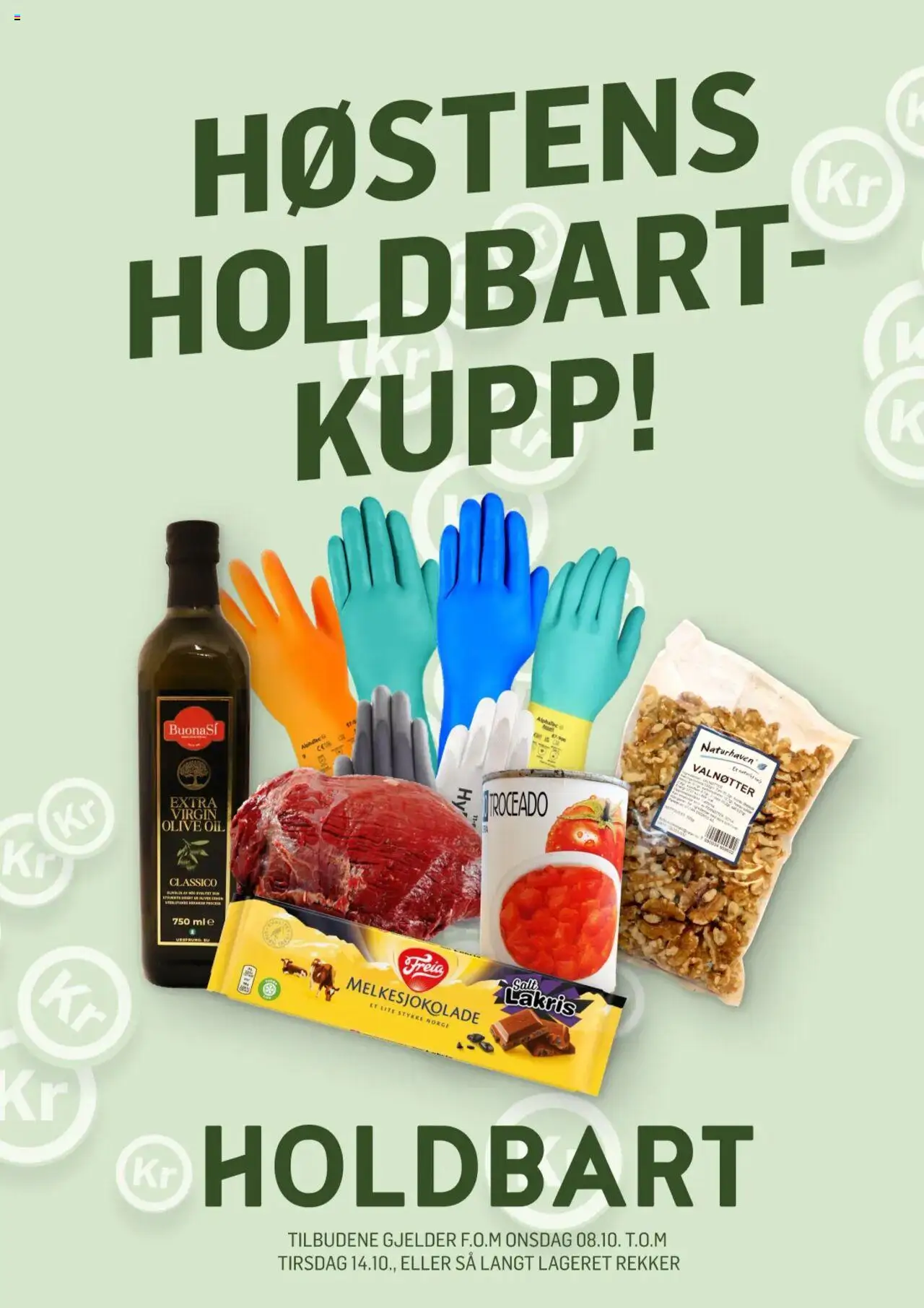 Kundeavis Holdbart gyldig fra 08/10/2025 - Sidenummer 1