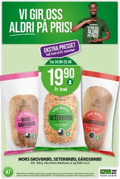 Forhåndsvis Kundeavis fra butikk Kiwi gyldig fra 17/11/2025 | Side: 21