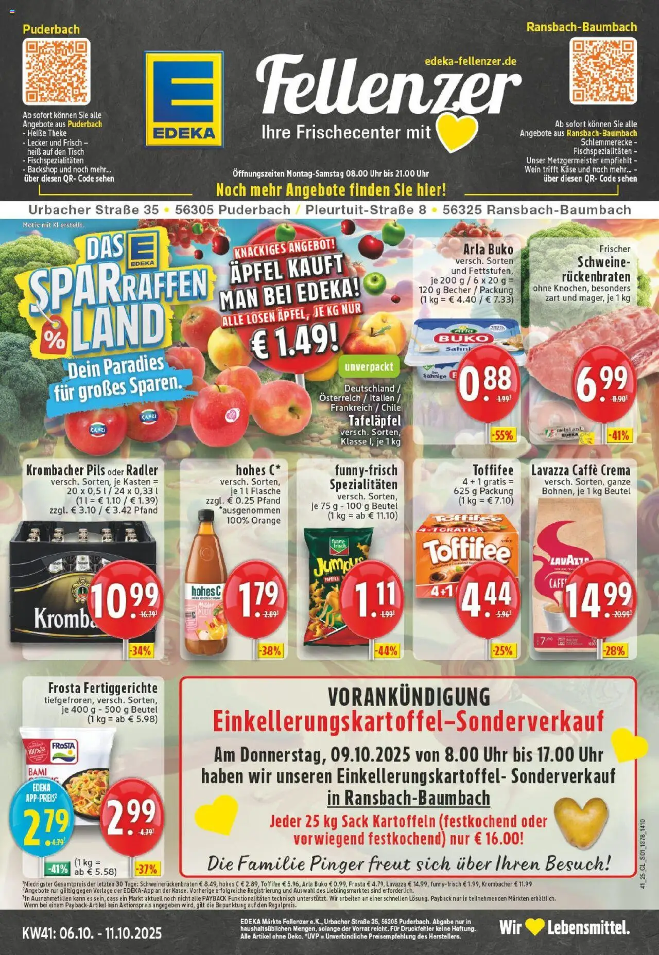 EDEKA Prospekt ab 06.10.2025 - Prospekt Ransbach-Baumbach Online