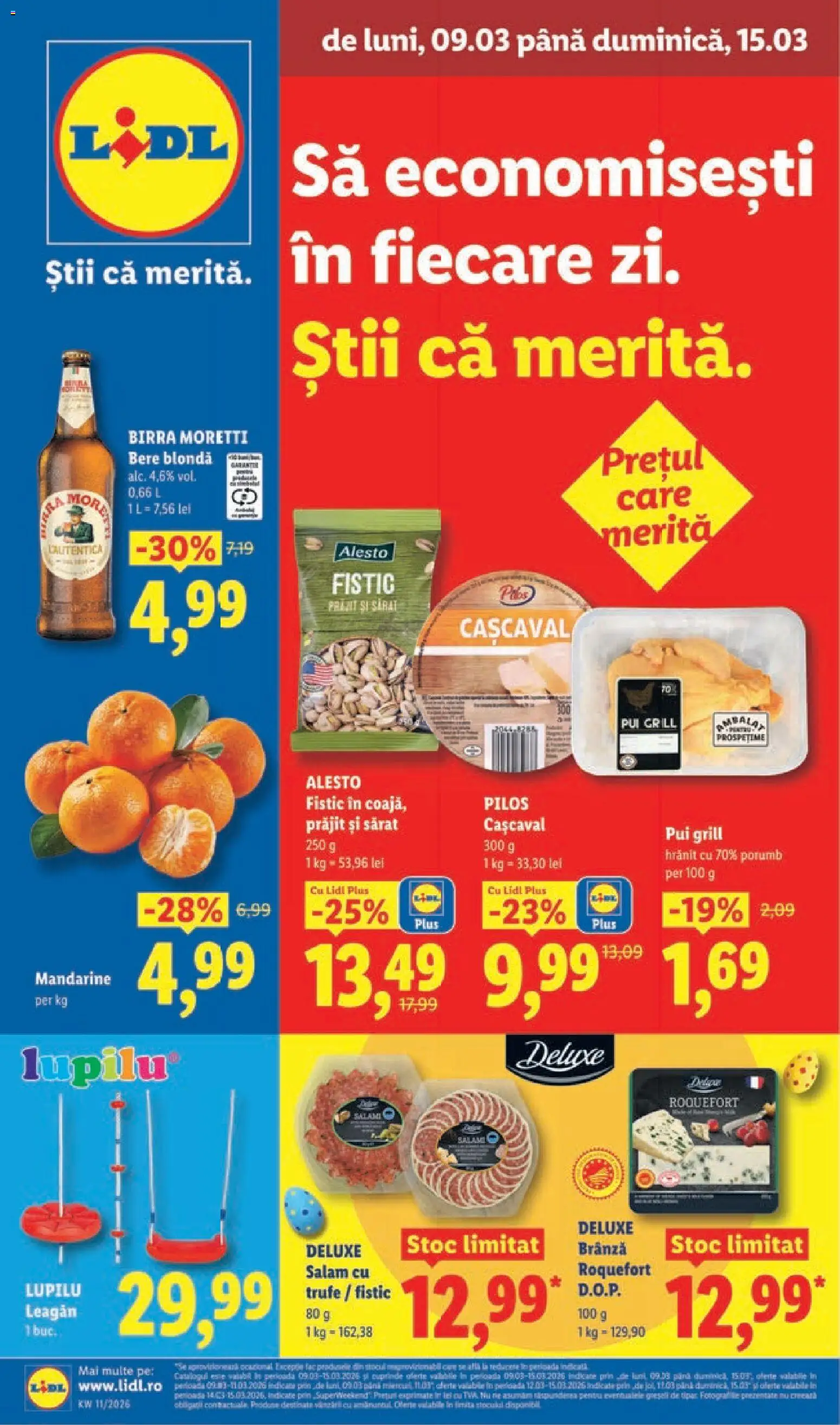 Previzualizarea de cataloage: Lidl Lidl Catalog valabil de la 09.03.2026
