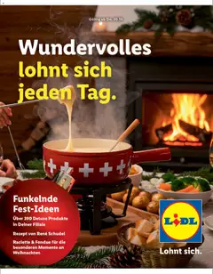 Vorschau des Merkblatts Aktionen Weihnachten vom Shop Lidl gültig von 30.10.2025 bis 24.12.2025