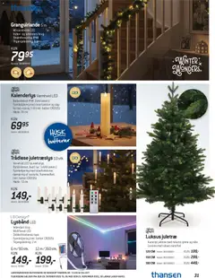 Eksempel på tilbudsavis Tilbudsavis fra butik Thansen gyldig fra 29/10/2025 | Side: 31
