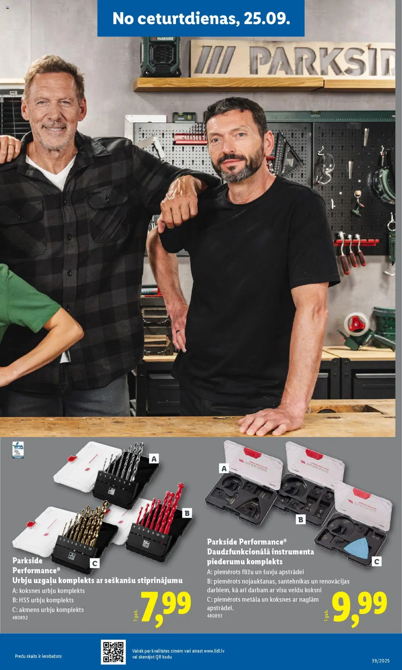 Skatīt Lidl akciju bukletu, derīgs no 2025.09.22