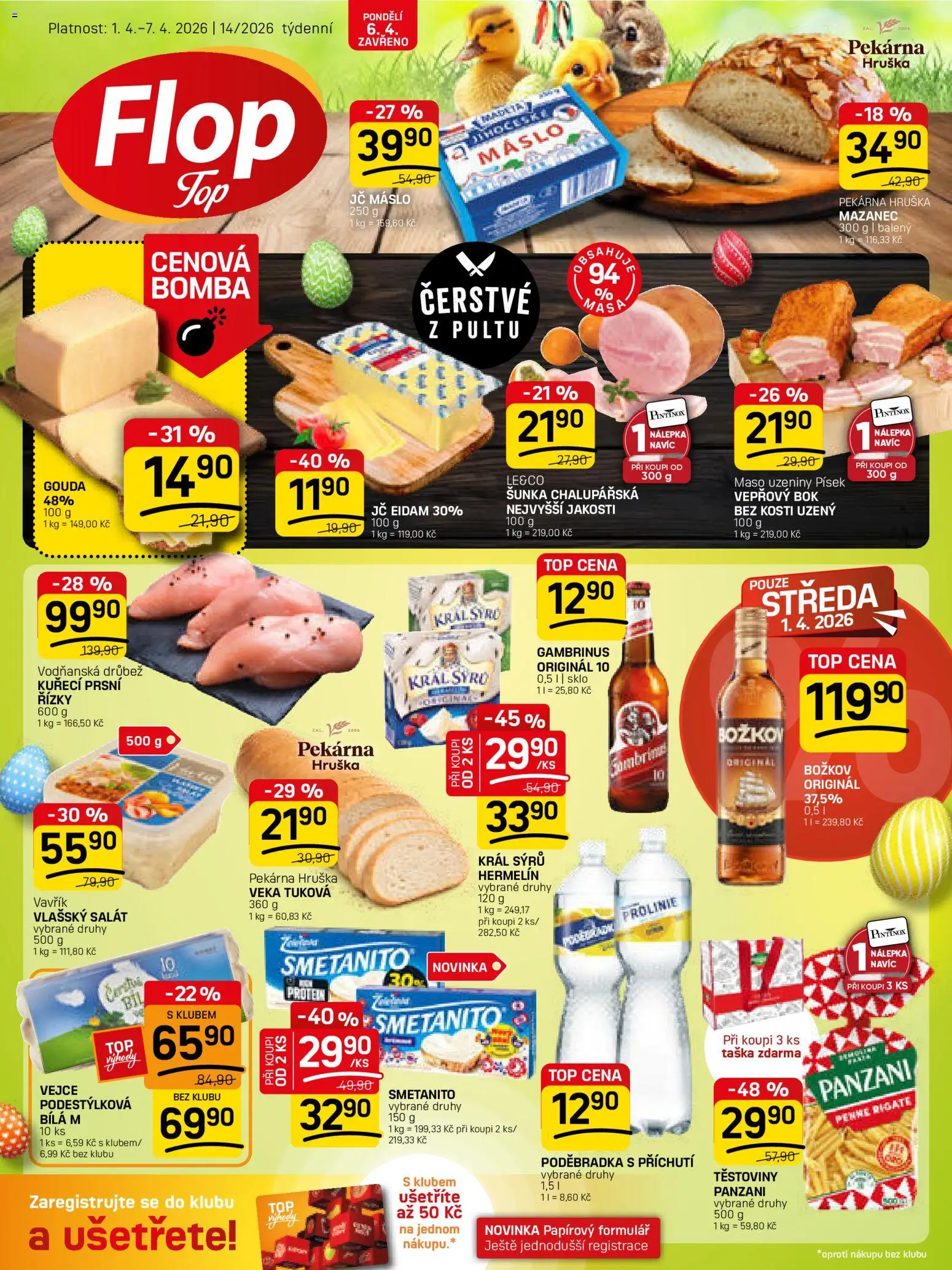Náhled nabídky: Flop Flop leták - FlopTop platný od 01.04.2026