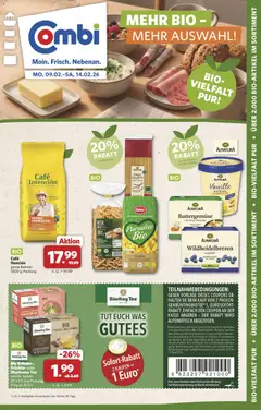 Vorschau von dem Prospekt des Geschäftes Combi, gültig ab dem 09.02.2026