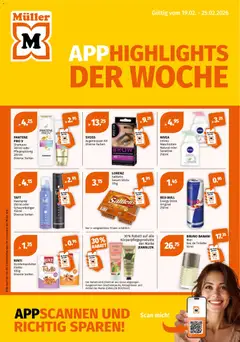 Vorschau des Merkblatts Aktionen vom Shop Müller gültig von 19.02.2026 bis 25.02.2026