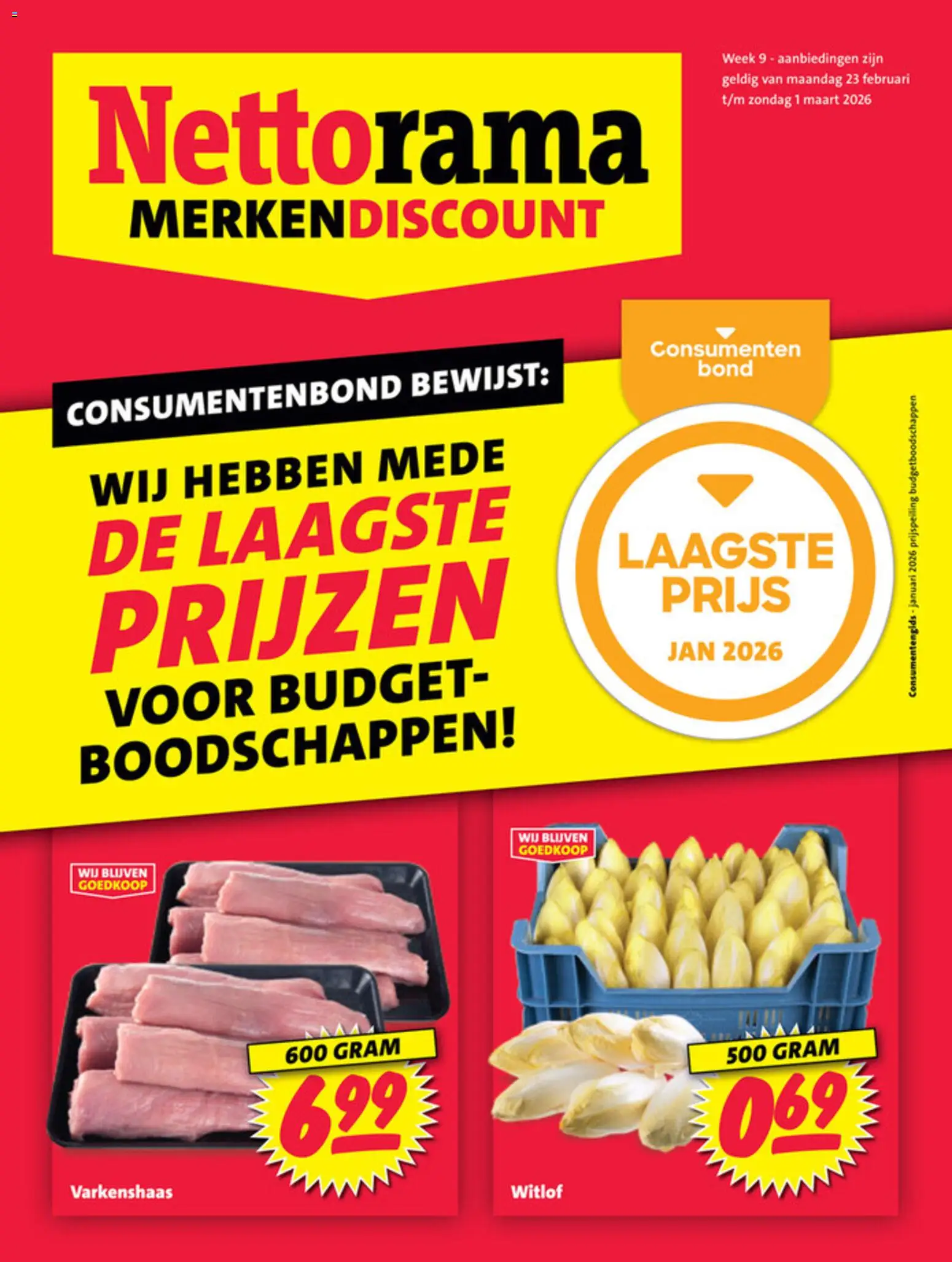 Voorbeeld van Folder van winkel Nettorama geldig vanaf 23-02-2026