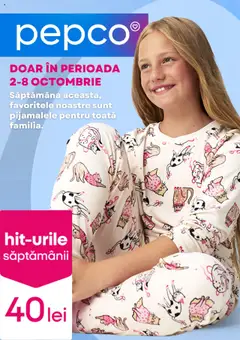 Previzualizarea de cataloage: Pepco Catalog nou valabil de la 02.10.2025