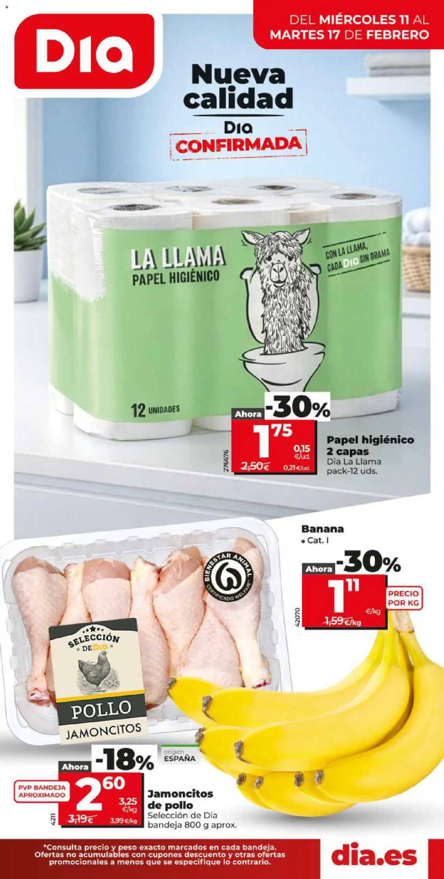 Vista previa del folleto de la tienda Dia válido desde el 11/02/2026 