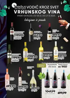 Pregled Medius kataloga - važi od 05.12.2025