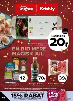 Eksempel på tilbudsavis Tilbudsavis fra butik Kvickly gyldig fra 05/12/2025