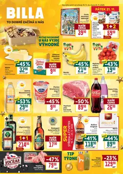 Náhled nabídky: Billa Malý leták platný od 19.11.2025