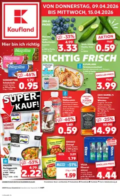Vorschau von dem Prospekt des Geschäftes Kaufland, gültig ab dem 09.04.2026