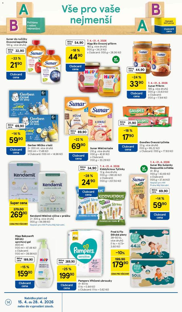 Nový Tesco leták od 15.04.