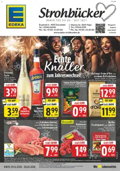 Vorschau von dem Prospekt des Geschäftes Edeka, gültig ab dem 28.12.2025